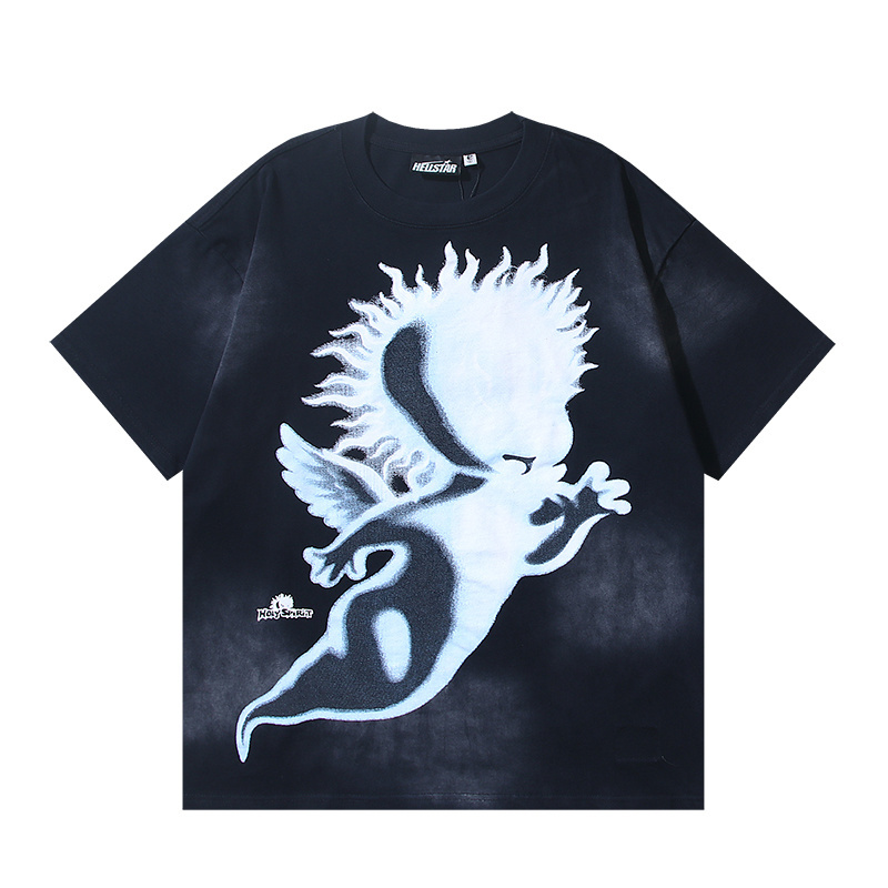 Hellstar T-shirt YL#6786 Black