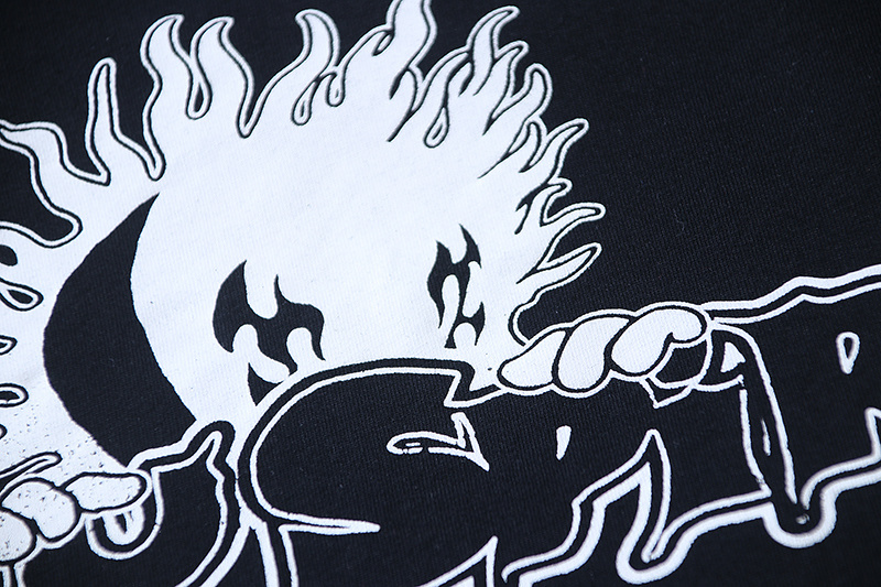 Hellstar T-shirt YL#6786 Black