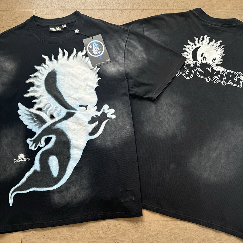 Hellstar T-shirt YL#6786 Black