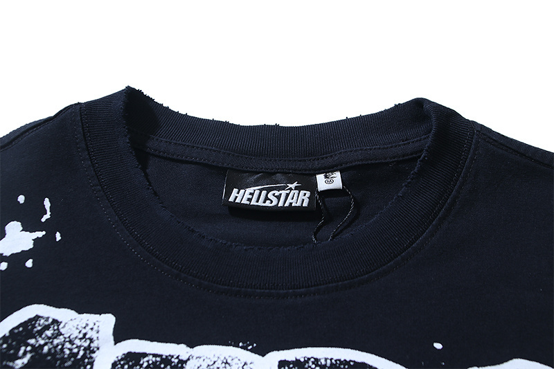 Hellstar T-shirt YL#6787 Black