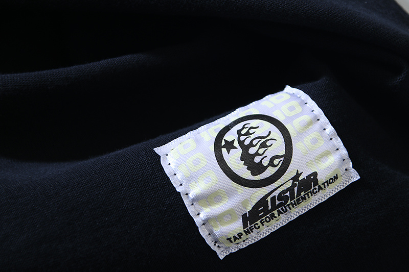 Hellstar T-shirt YL#6789 Black