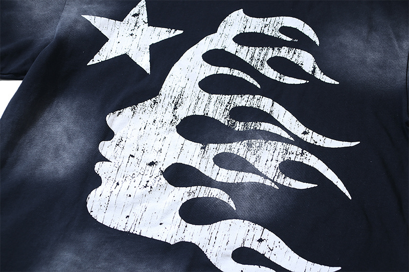 Hellstar T-shirt YL#6789 Black