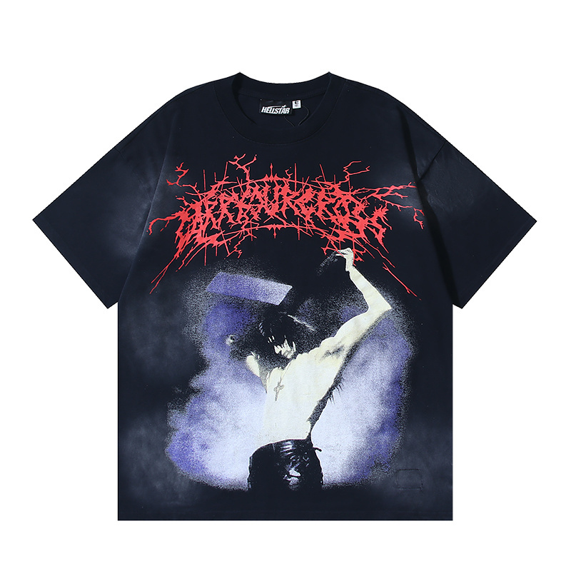 Hellstar T-shirt YL#6790 Black