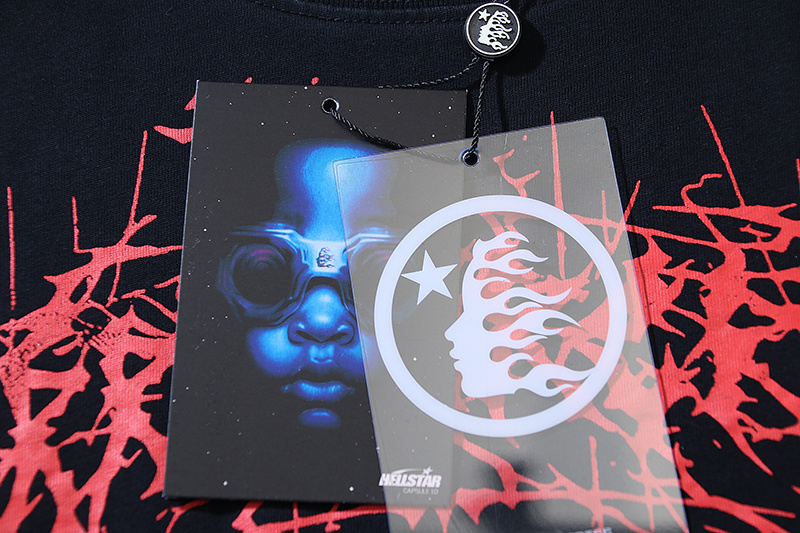 Hellstar T-shirt YL#6790 Black
