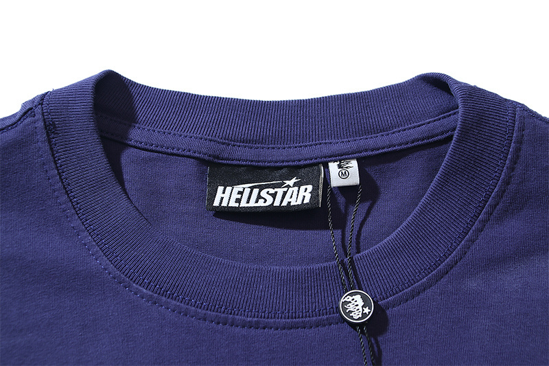 Hellstar T-shirt YL#6791 Washed Blue