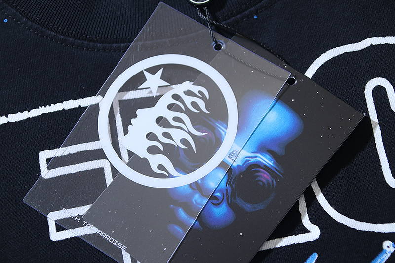 Hellstar T-shirt YL#6796 Black