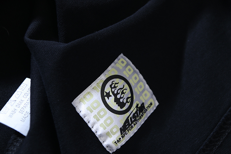 Hellstar T-shirt YL#6797 Black