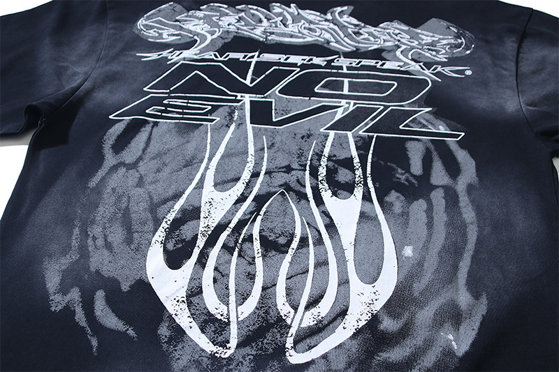 Hellstar T-shirt YL#6797 Black