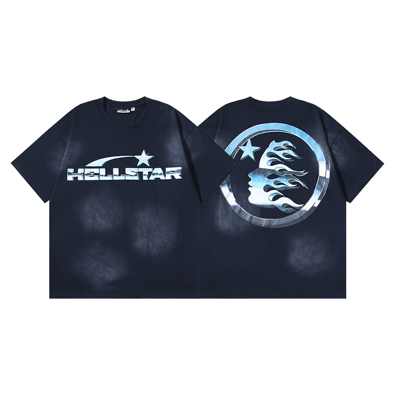 Hellstar T-shirt YL#6799 Black