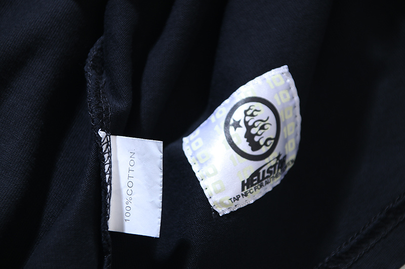 Hellstar T-shirt YL#6799 Black