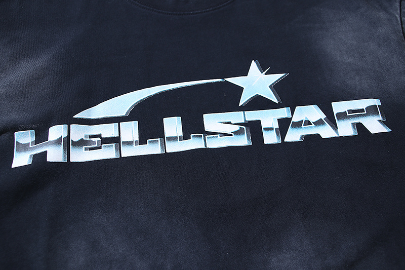 Hellstar T-shirt YL#6799 Black