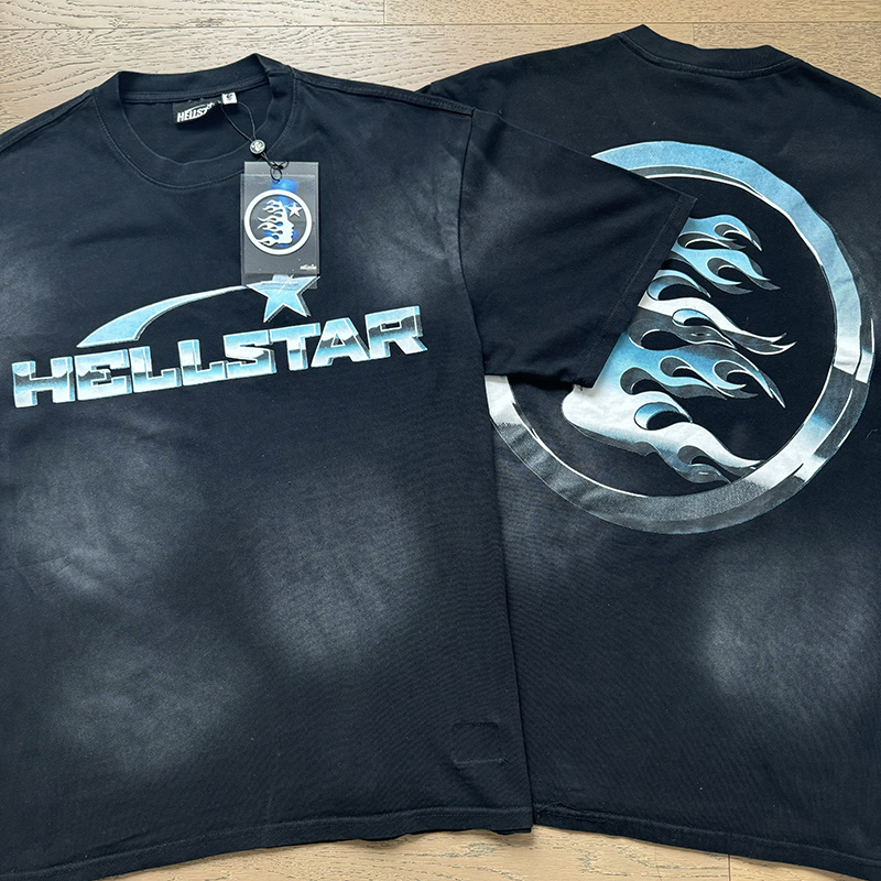 Hellstar T-shirt YL#6799 Black