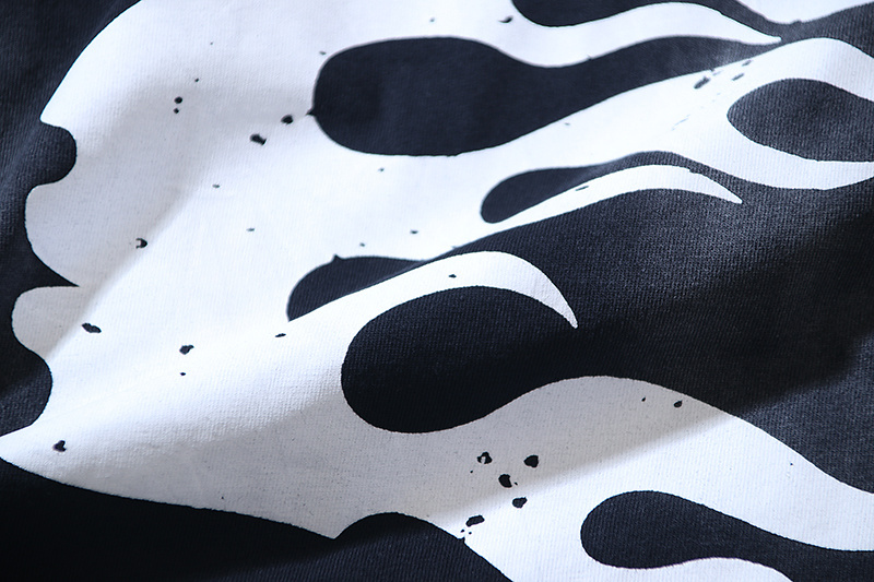 Hellstar T-shirt YL#6800 Embroidered Black