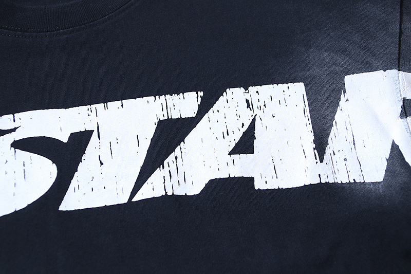 Hellstar T-shirt YL#6800 Embroidered Black