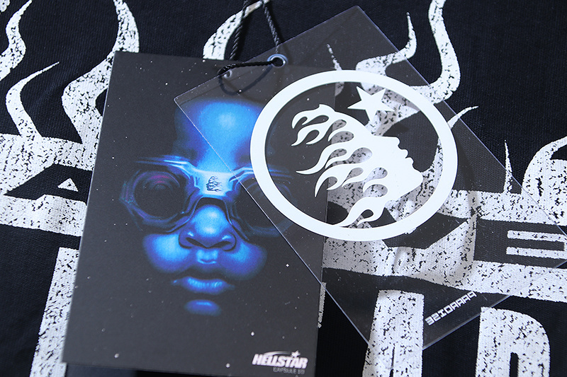 Hellstar Two-Sided T-Shirt YL#6782 Black