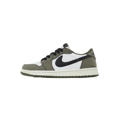 Air Jordan 1 Retro Low OG Medium Olive HQ6998-200 01