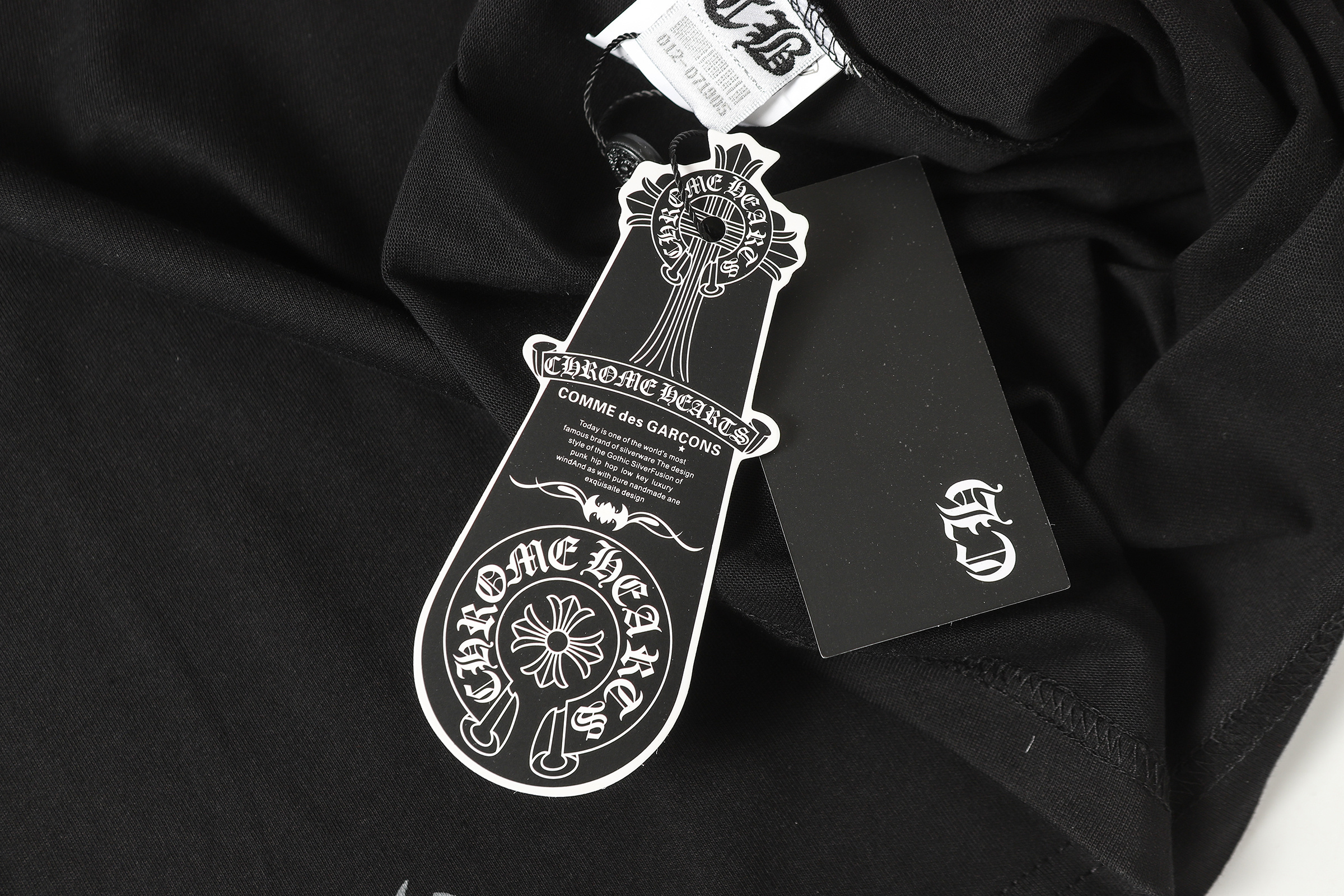 Chrome Hearts T-shirt YL#2014 Black/White