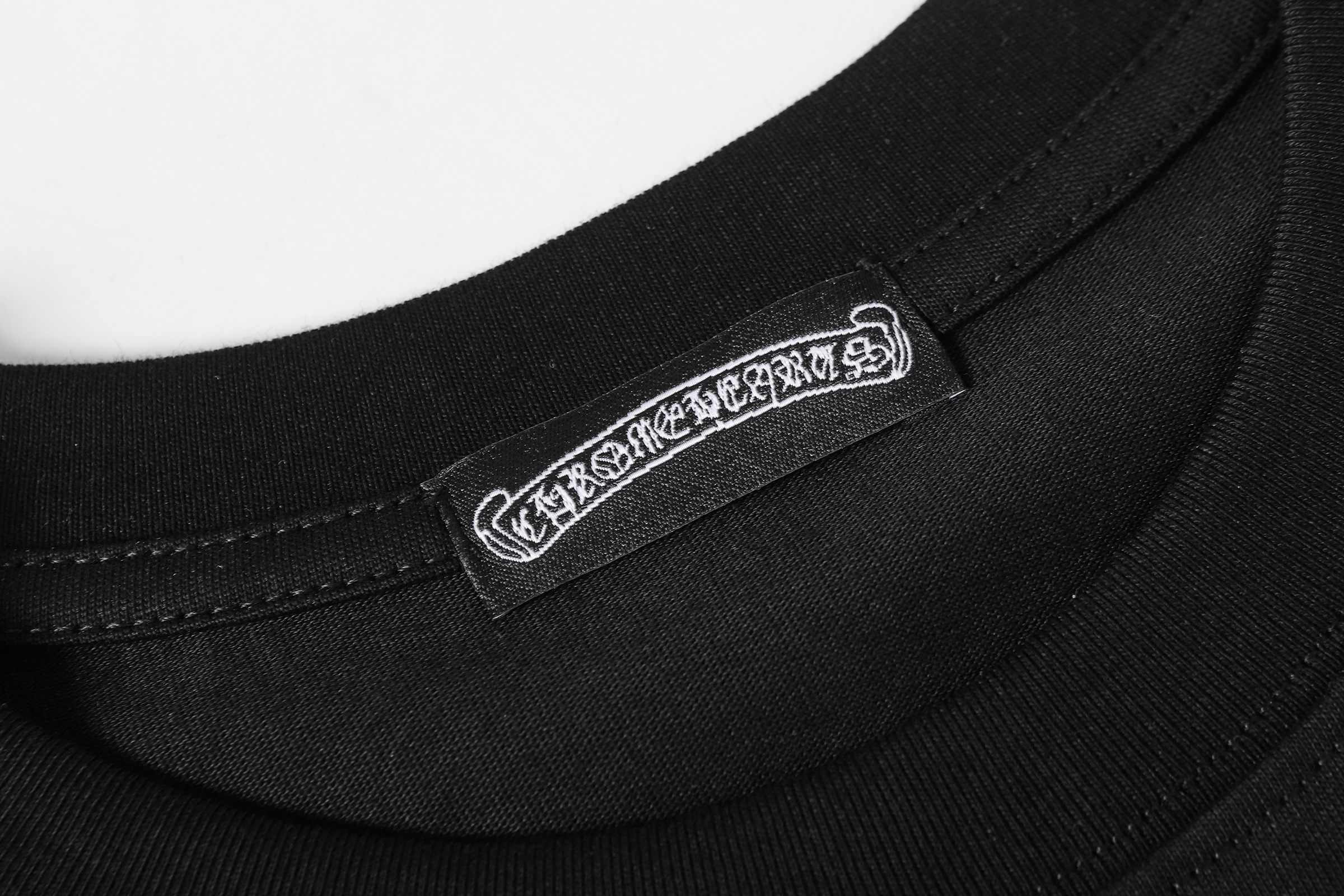 Chrome Hearts T-shirt YL#2015 Black/White/Grey