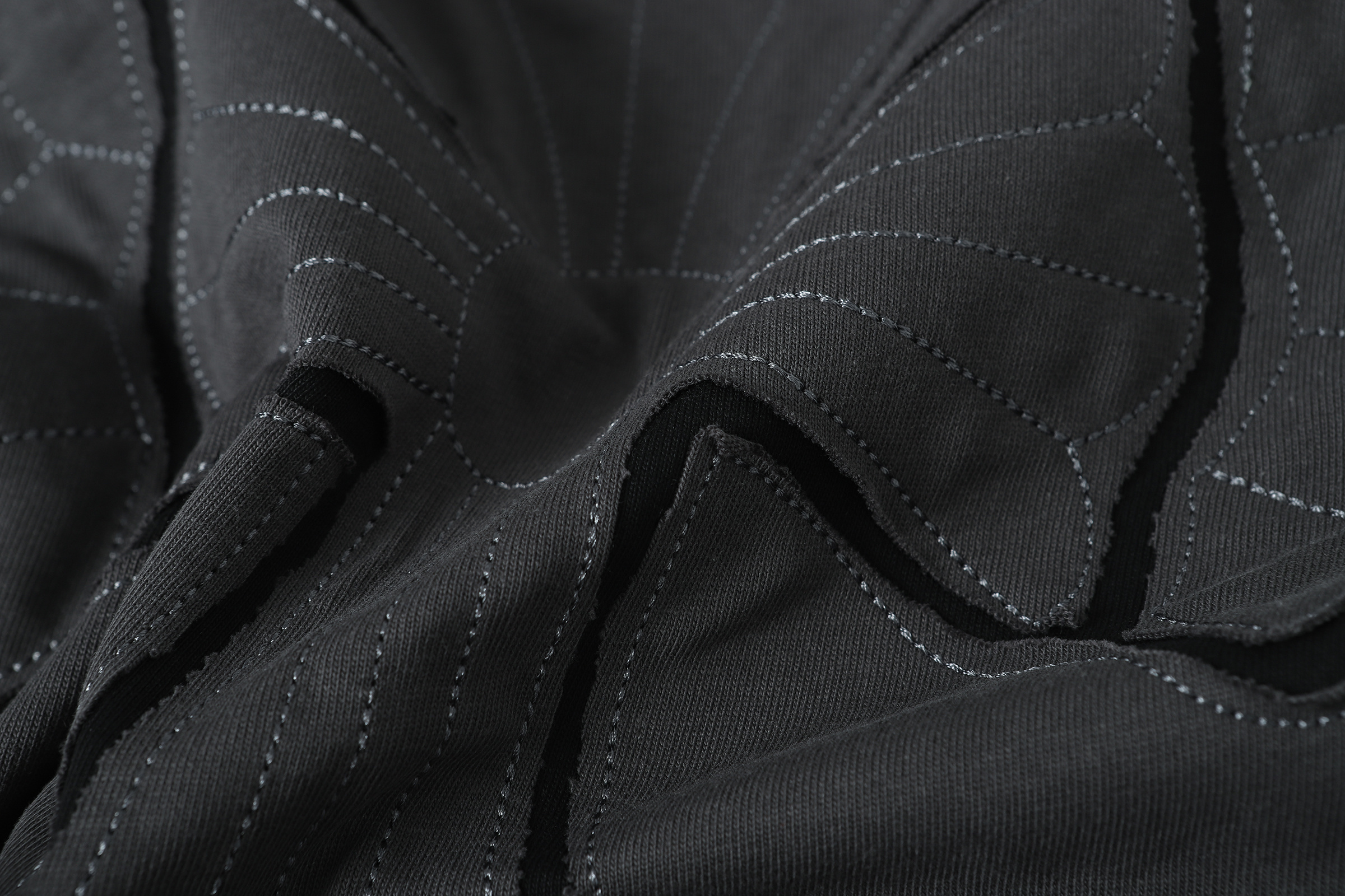 Chrome Hearts T-shirt YL#2015 Black/White/Grey