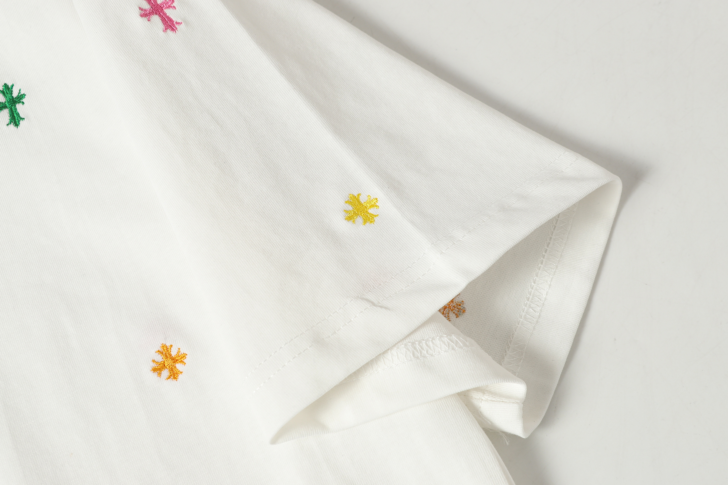 Chrome Hearts T-Shirt YL#2017 Black/White