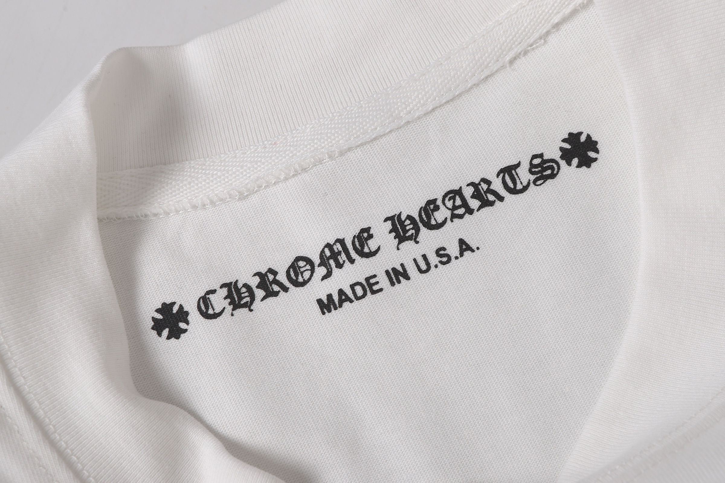 Chrome Hearts T-shirt YL#2021 Black/White/Grey