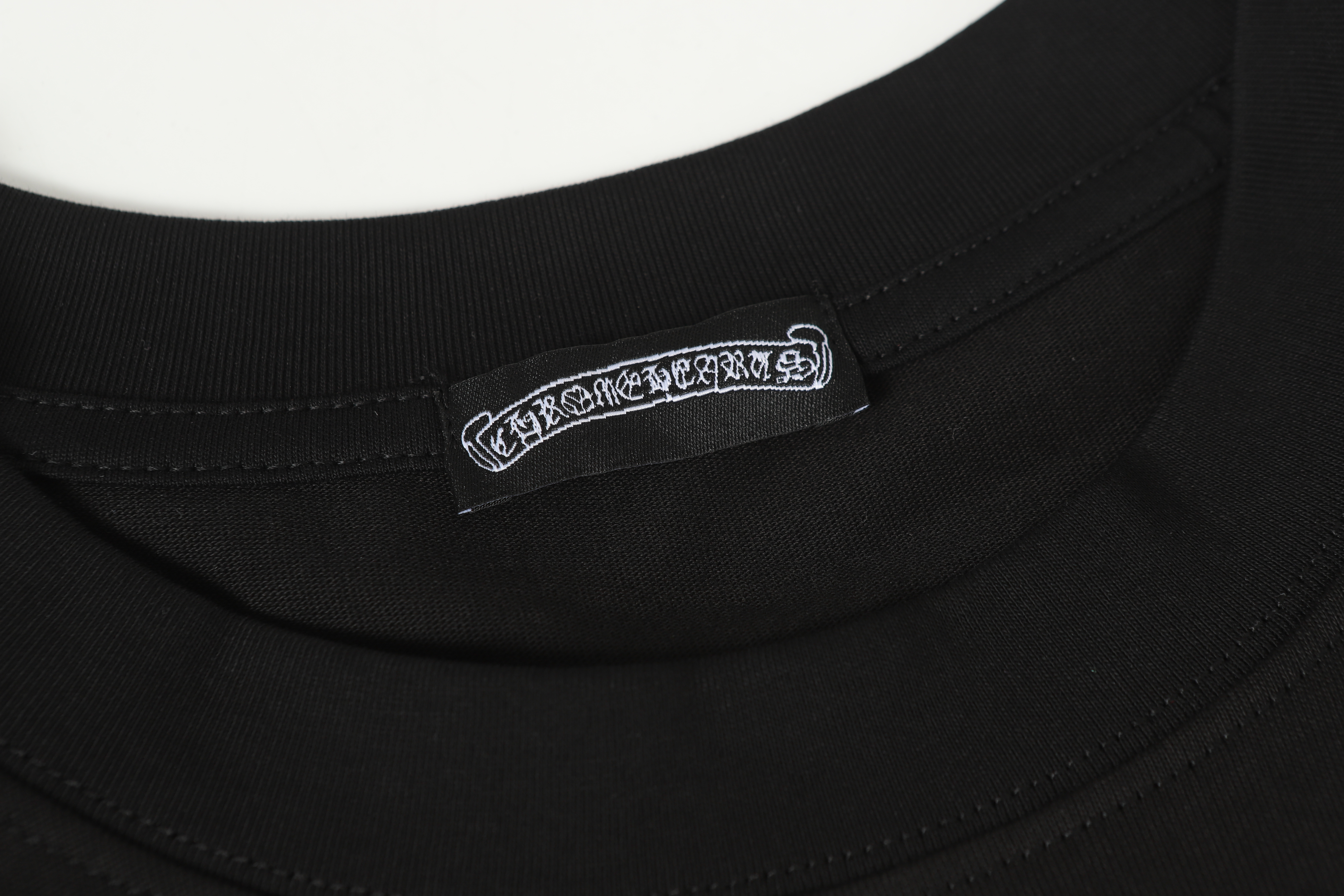 Chrome Hearts T-shirt YL#2207 Black/White/Pink