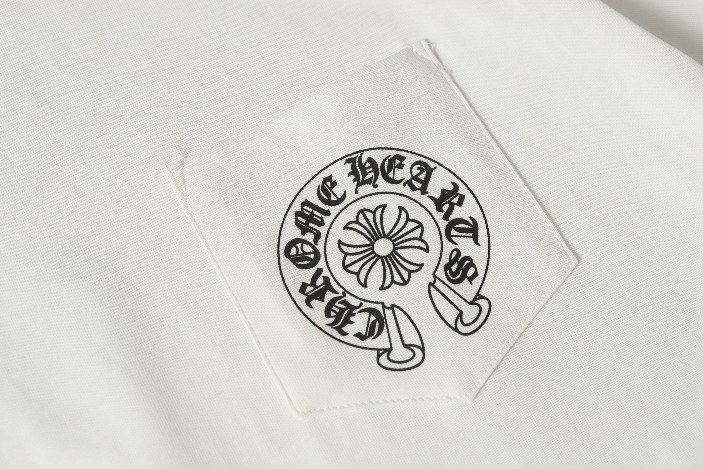 Chrome Hearts T-shirt YL#2226 Black/White