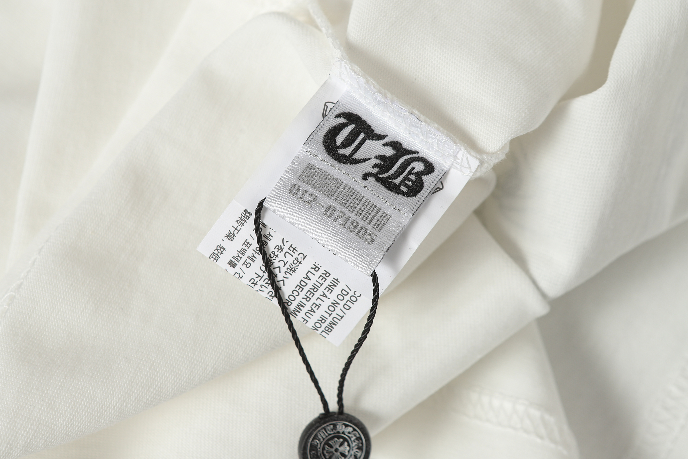 Chrome Hearts T-shirt YL#2226 Black/White