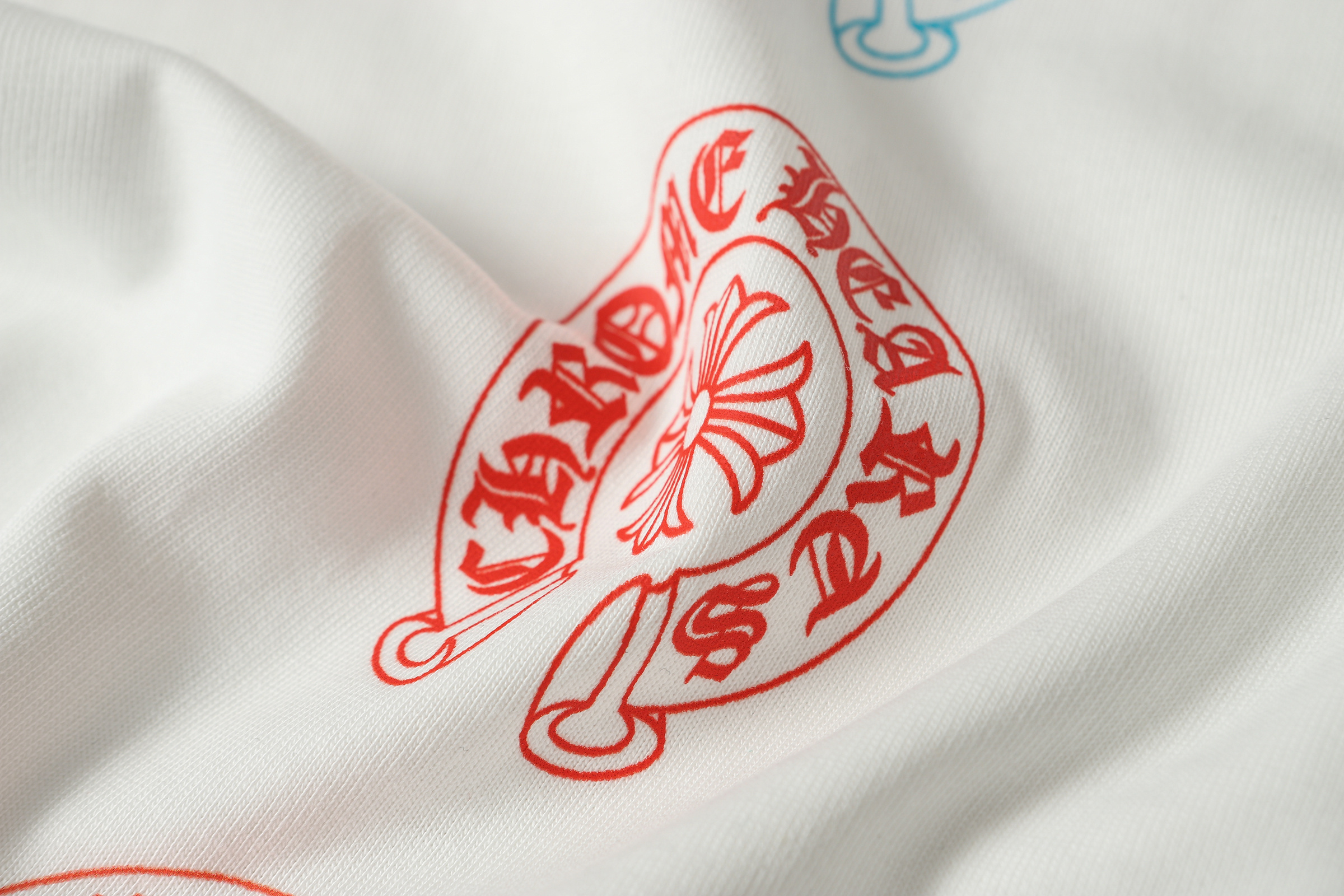 Chrome Hearts T-shirt YL#2226 Black/White