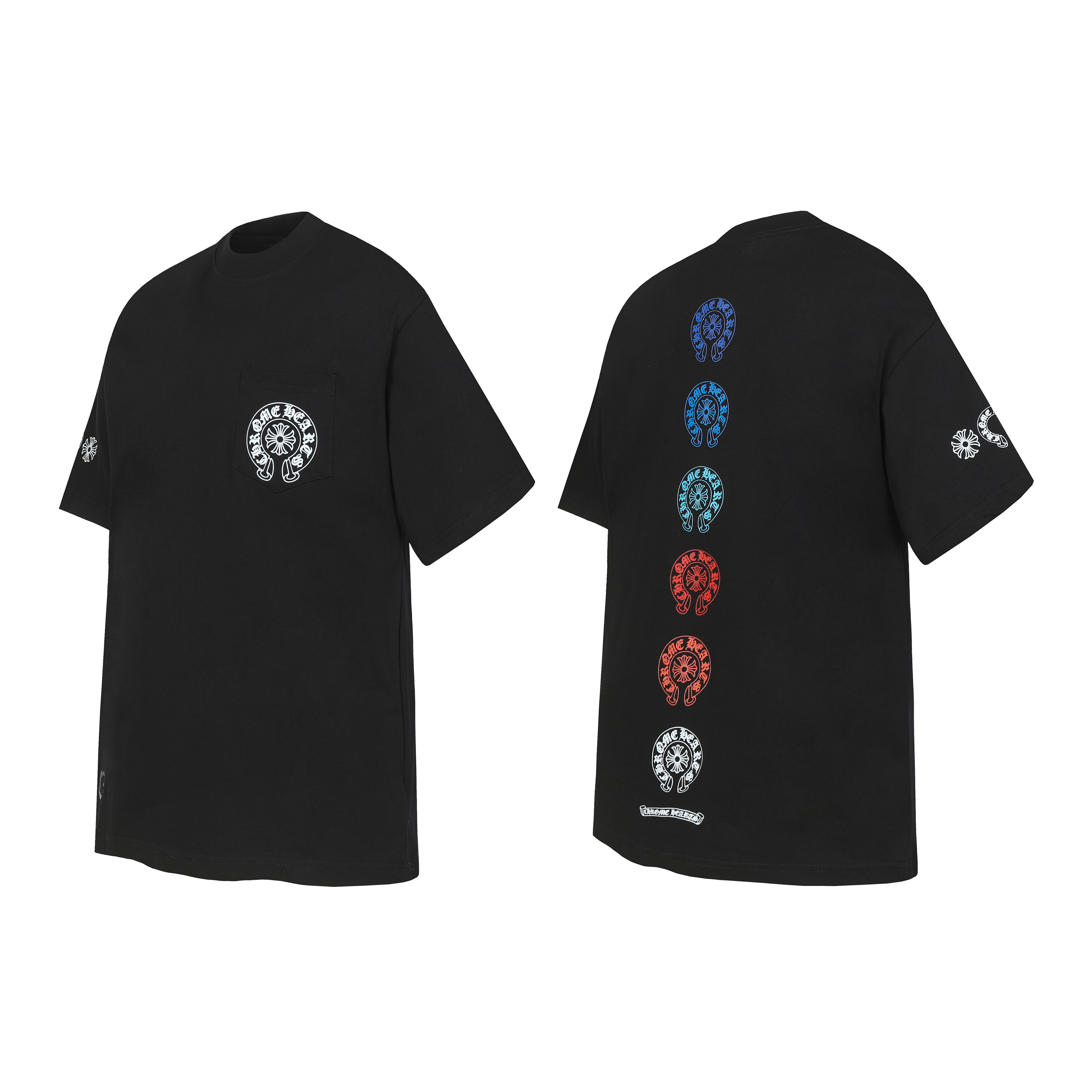 Chrome Hearts T-shirt YL#2226 Black/White