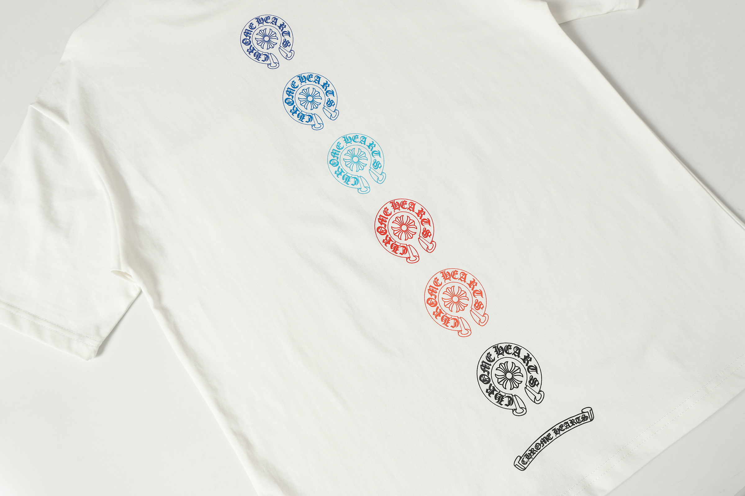 Chrome Hearts T-shirt YL#2226 Black/White