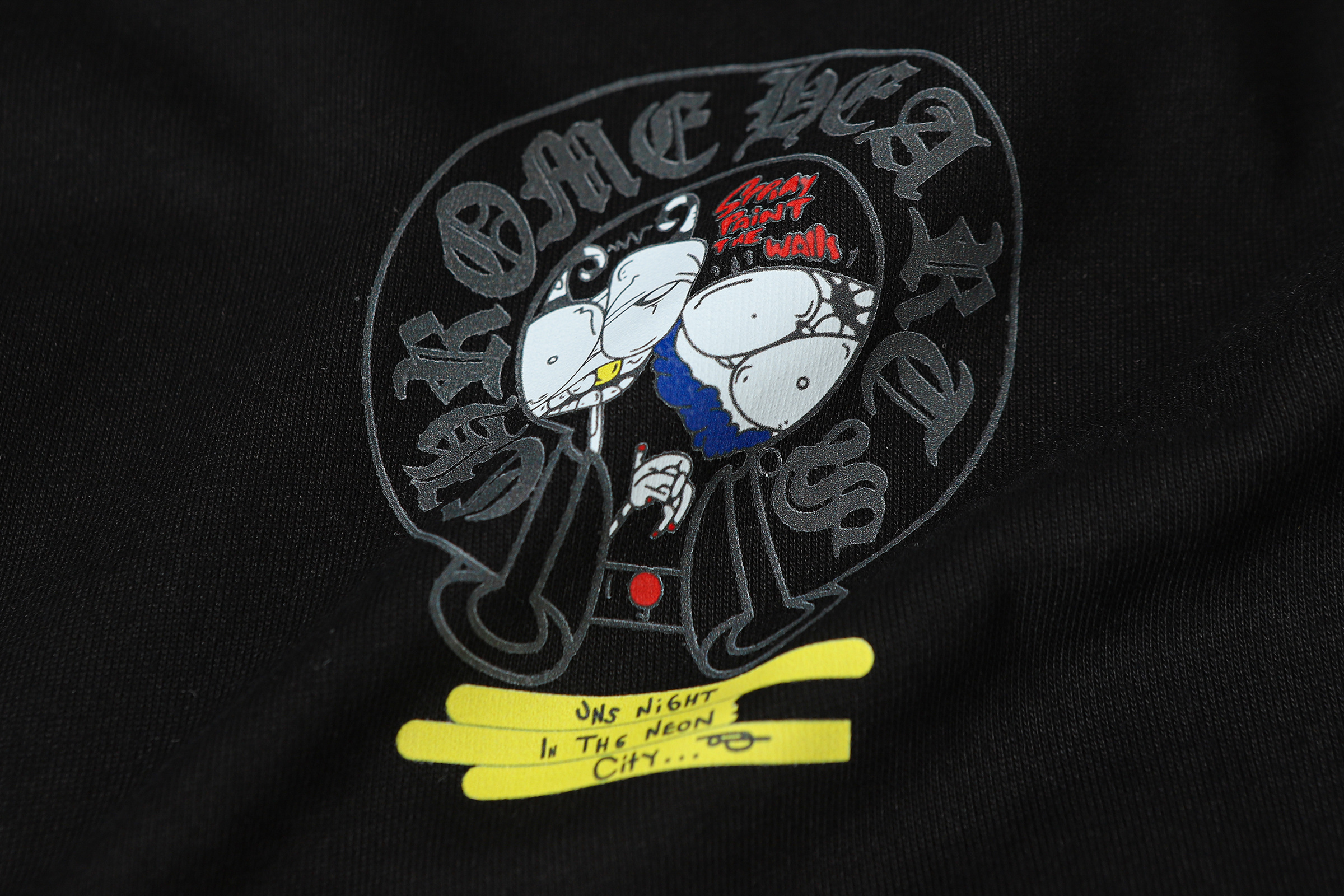 Chrome Hearts T-shirt YL#2229 Black/White