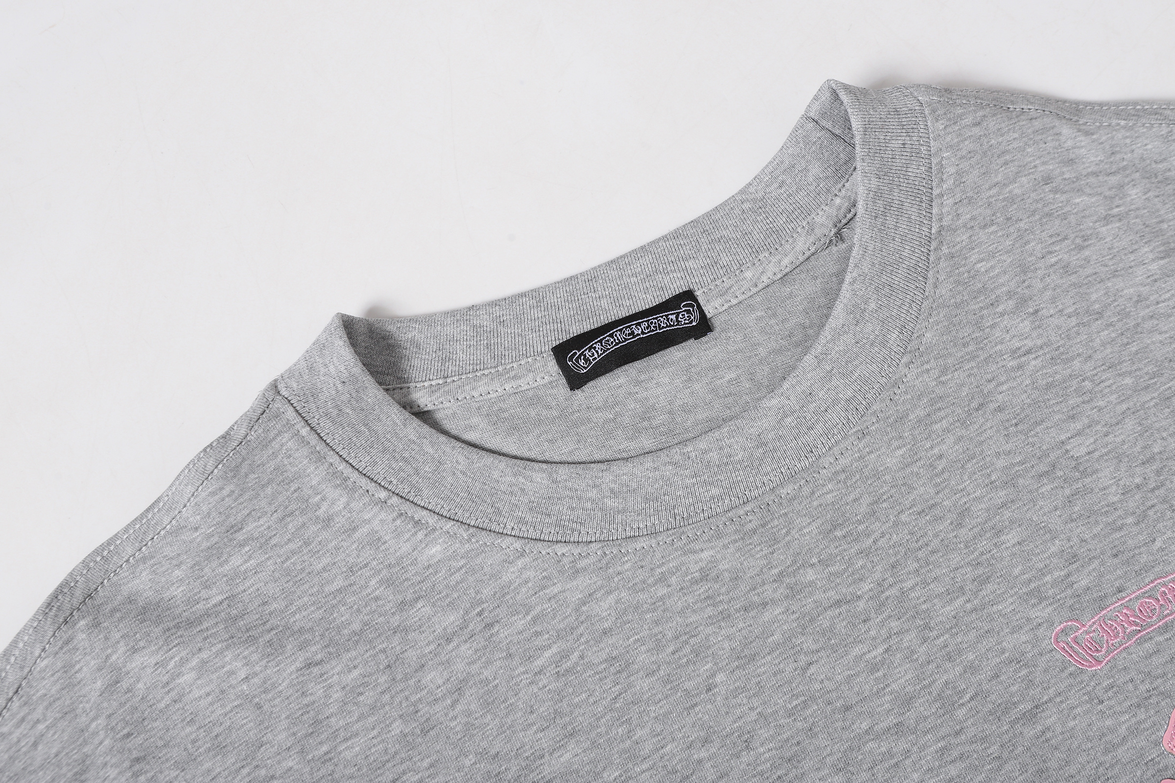 Chrome Hearts T-shirt YL#2233 Black/White/Grey