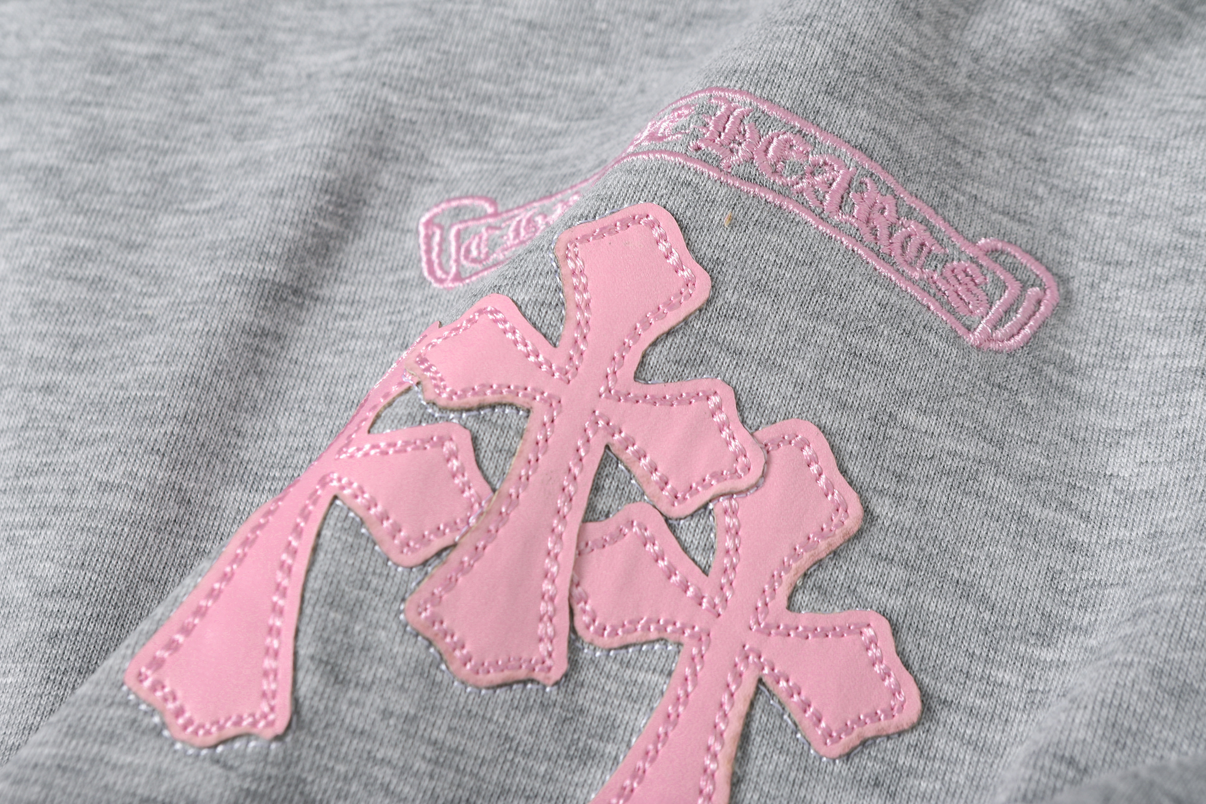 Chrome Hearts T-shirt YL#2233 Black/White/Grey