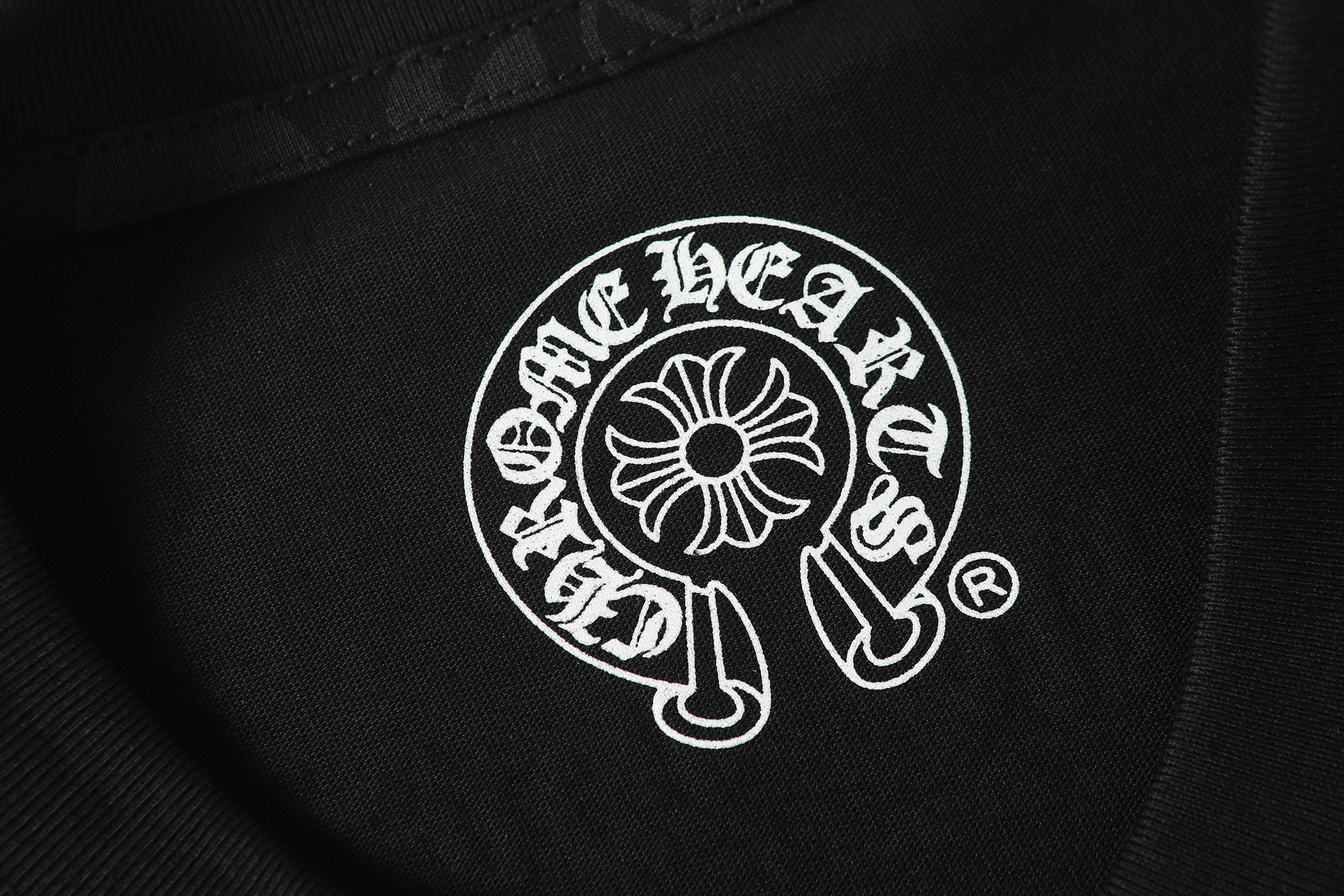 Chrome Hearts T-shirt YL#2250 Dark Pattern Black