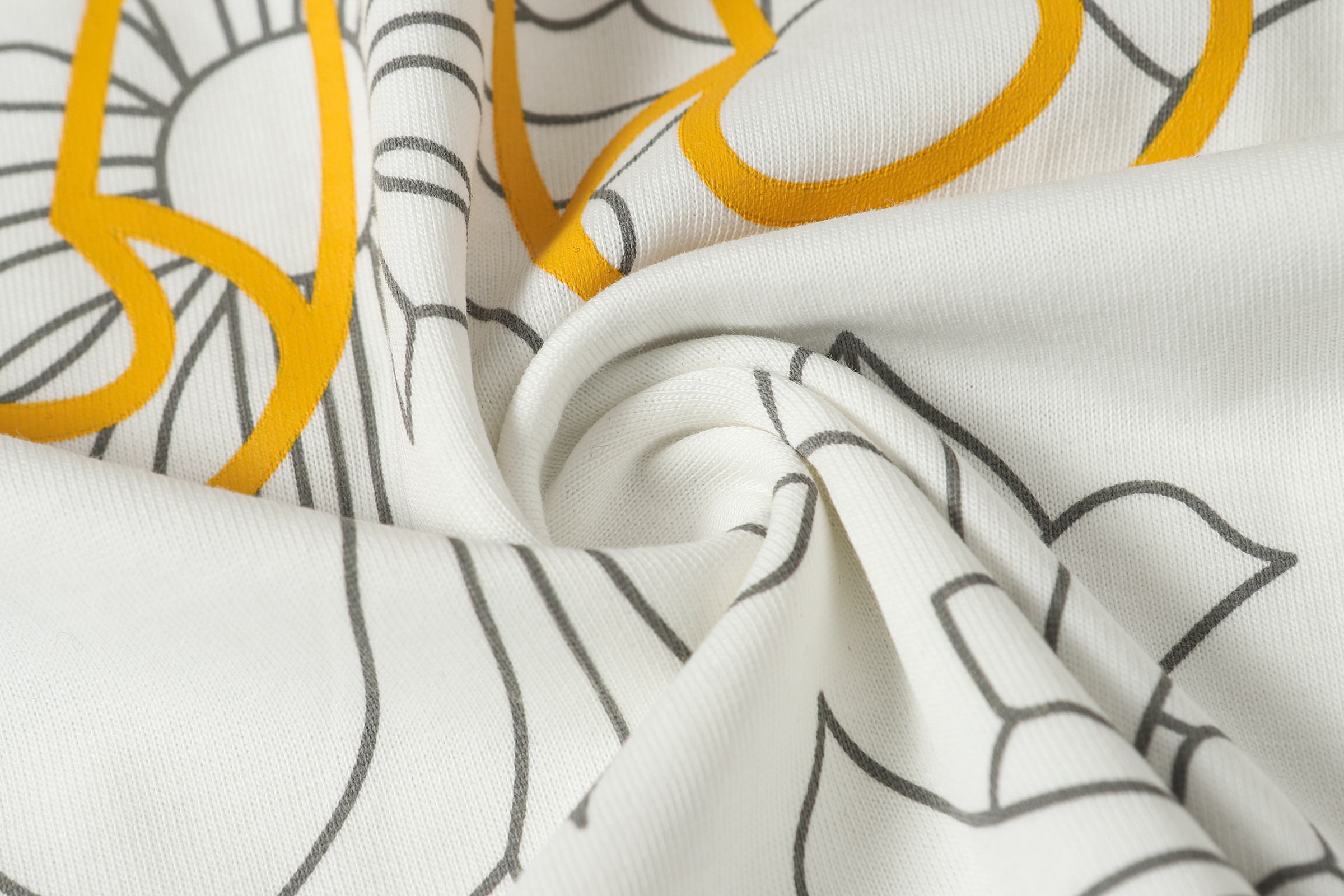 Chrome Hearts T-shirt YL#2251 Dark Pattern Black/White