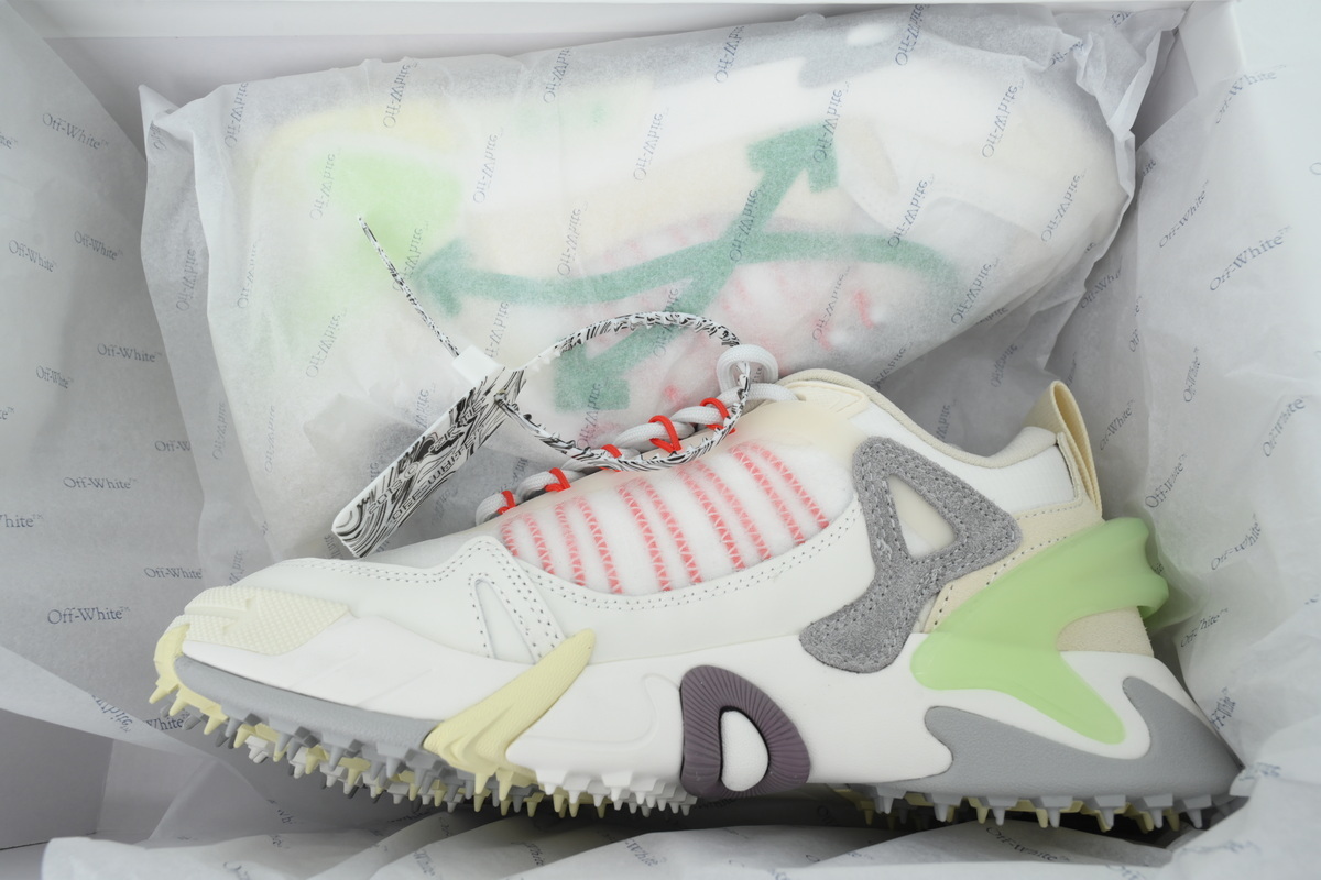 Off-White ODSY White Green OMIA190R 21FAB00 10155