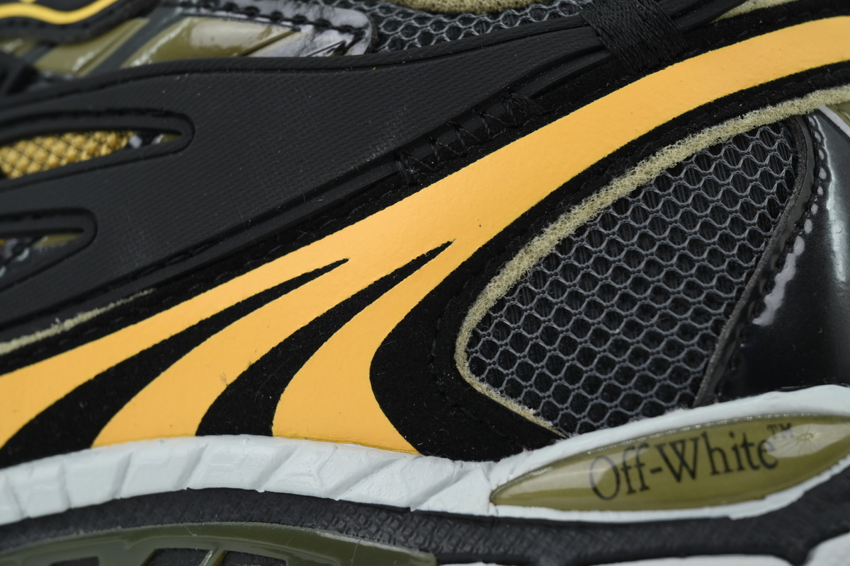 Off-White Out Of Military Green Black OMIA295S 26FAB002 1016