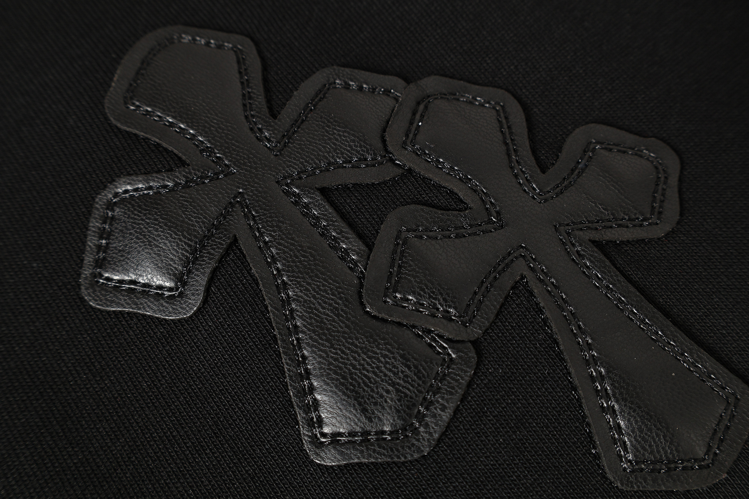 Chrome Hearts T-shirt YL#2011 Black/White