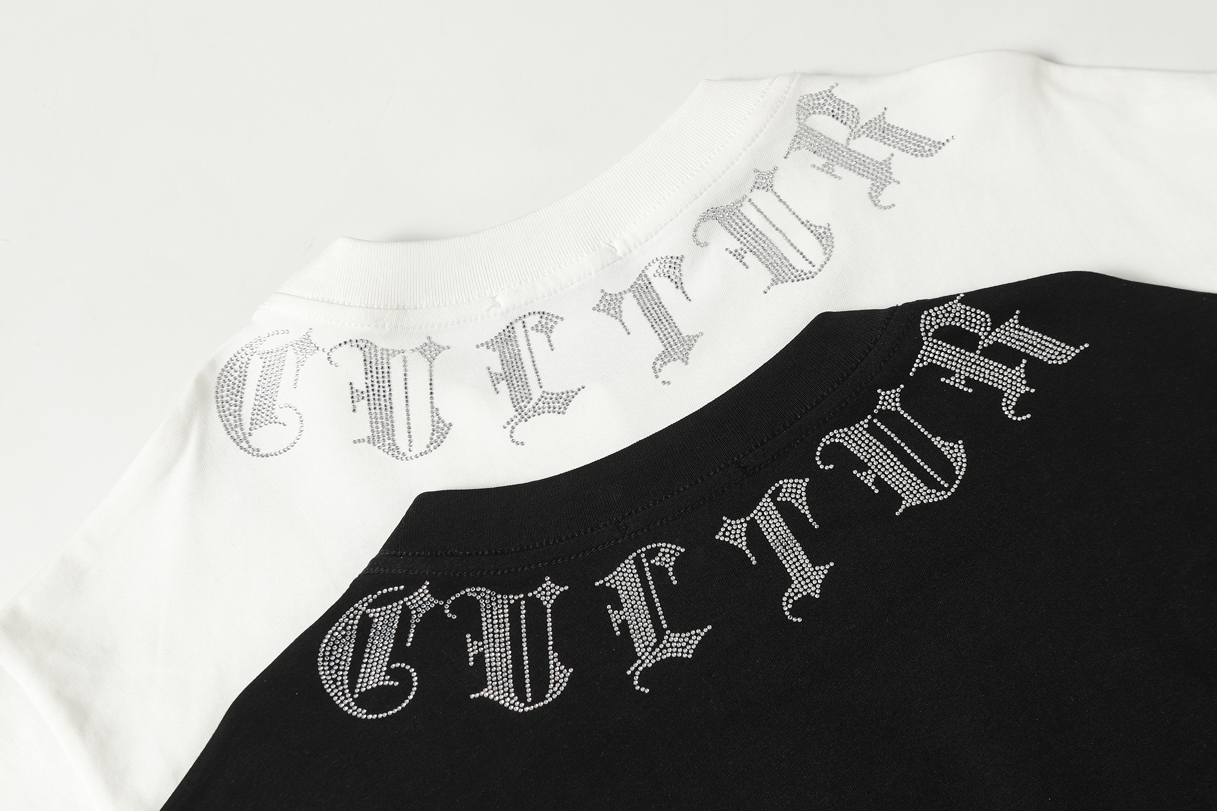 Chrome Hearts T-Shirt YL#2012 Black/White