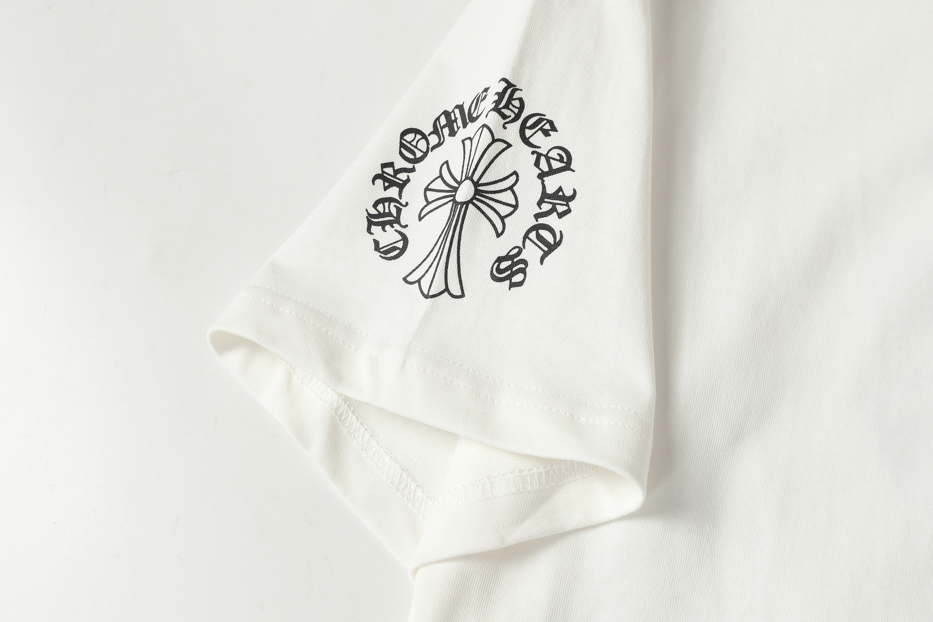 Chrome Hearts T-shirt YL#2208 Black/White