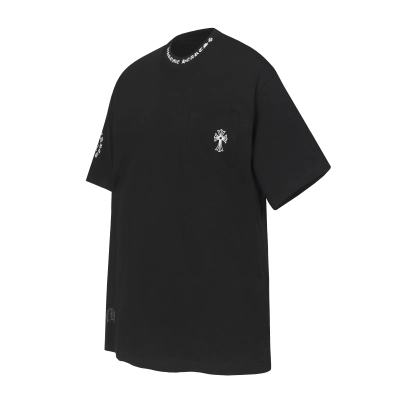 Chrome Hearts T-shirt YL#2208 Black/White 02