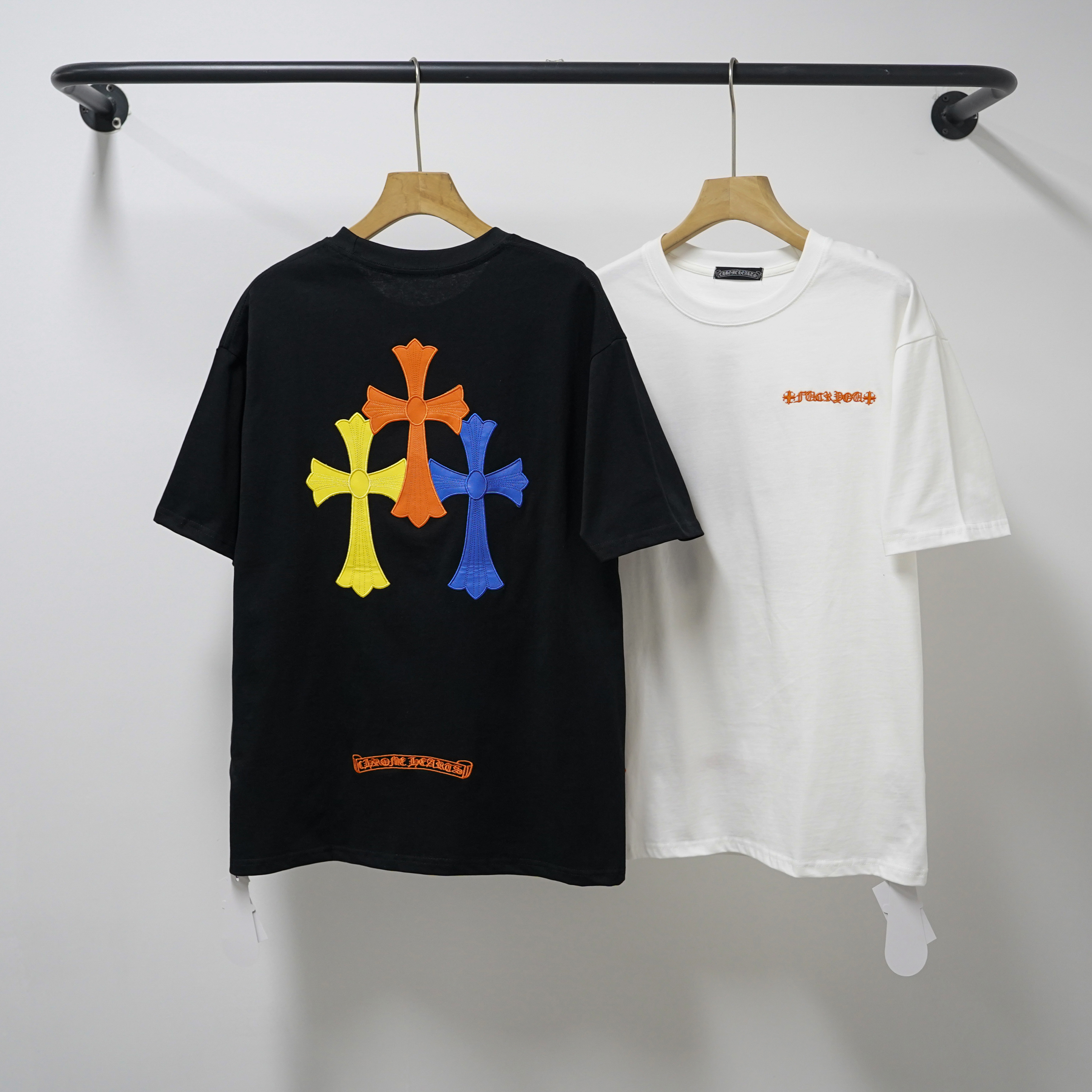 Chrome Hearts T-shirt YL#2209 Black/White