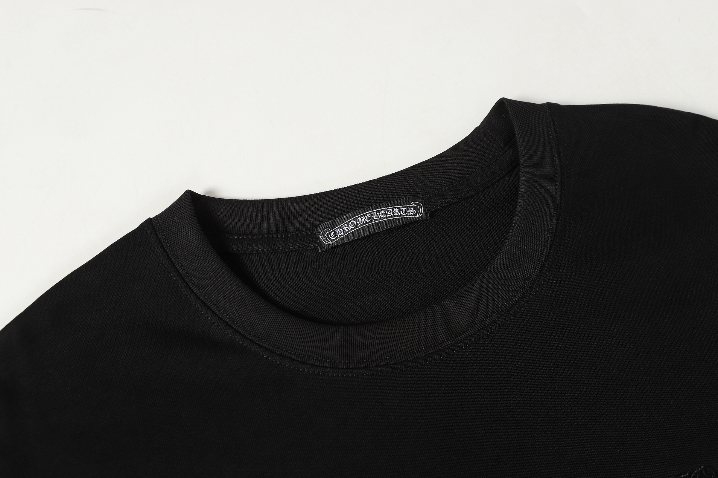 Chrome Hearts T-shirt YL#2210 Black/White