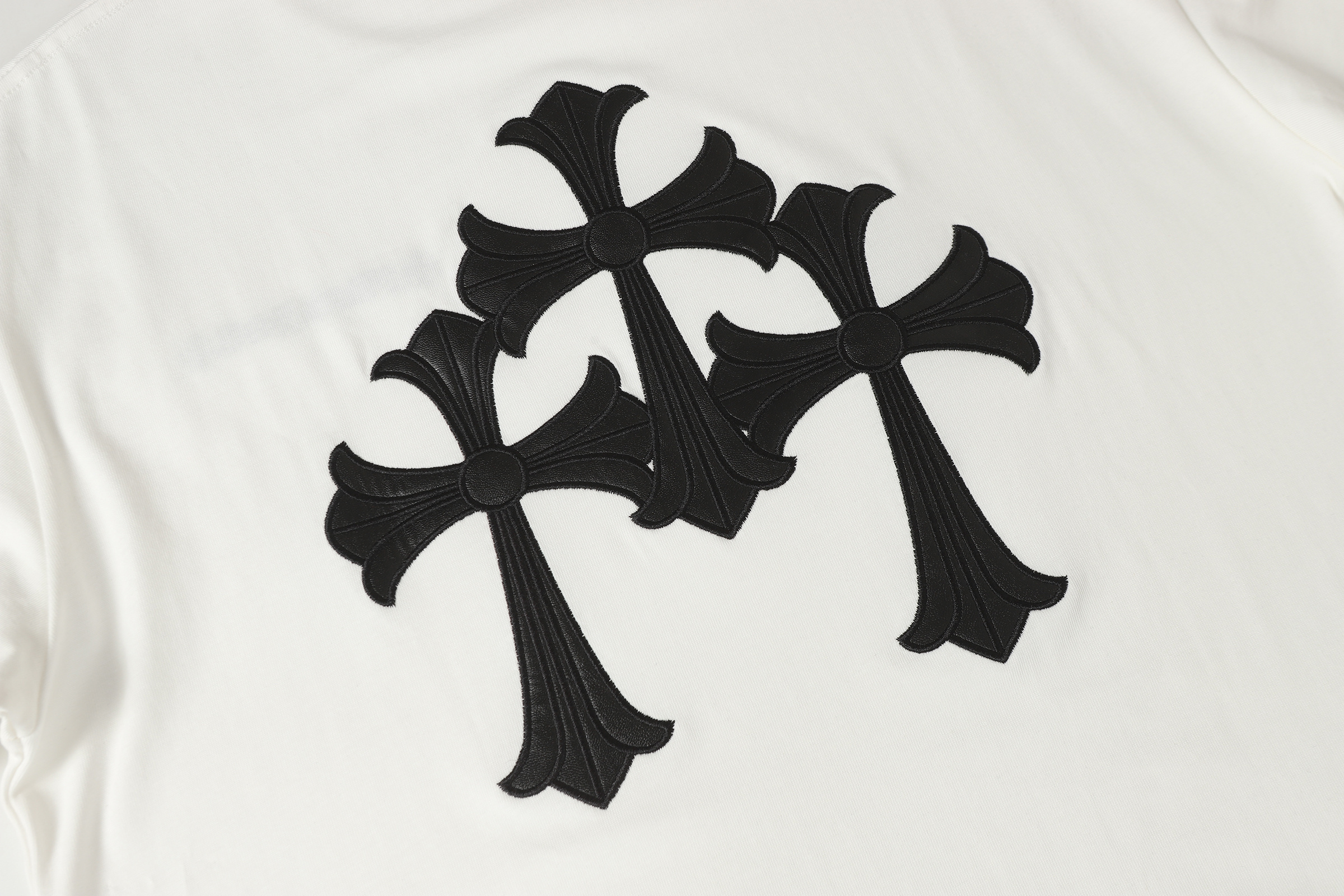 Chrome Hearts T-shirt YL#2210 Black/White