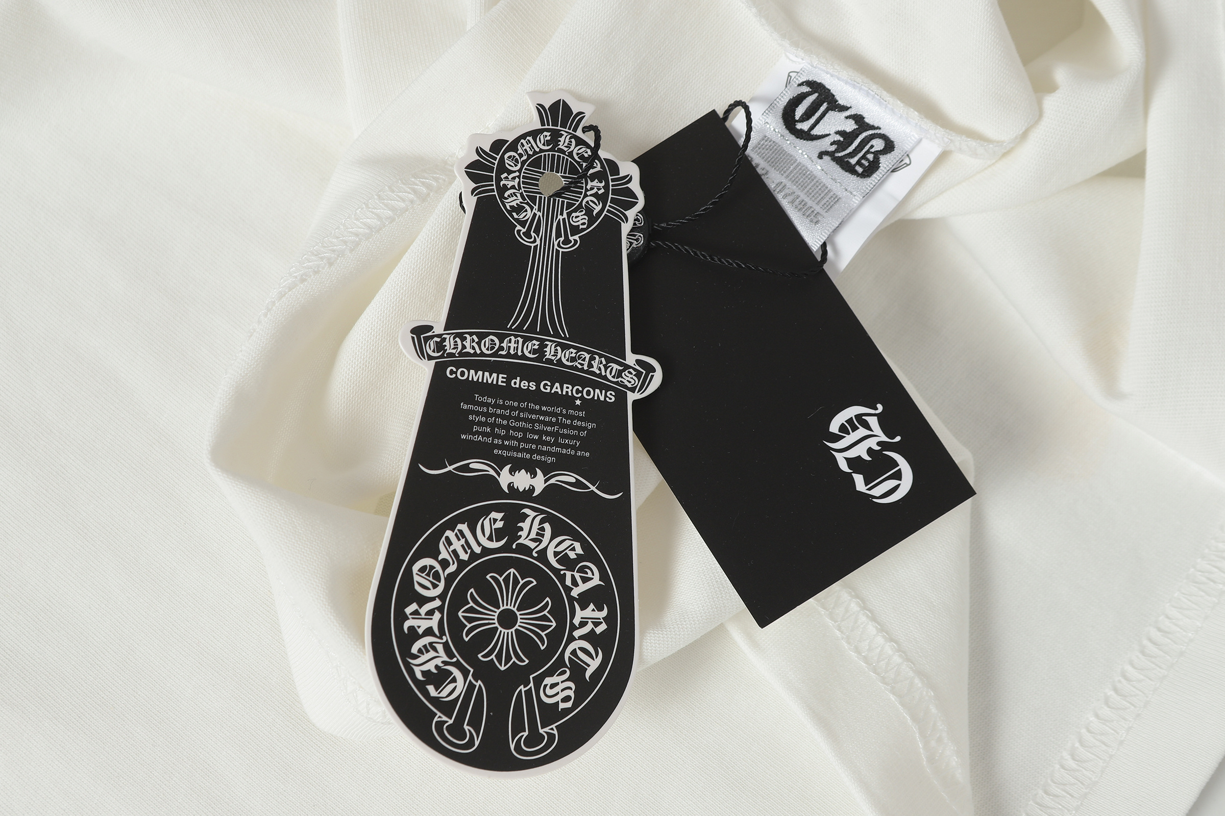 Chrome Hearts T-shirt YL#2231 Black/White