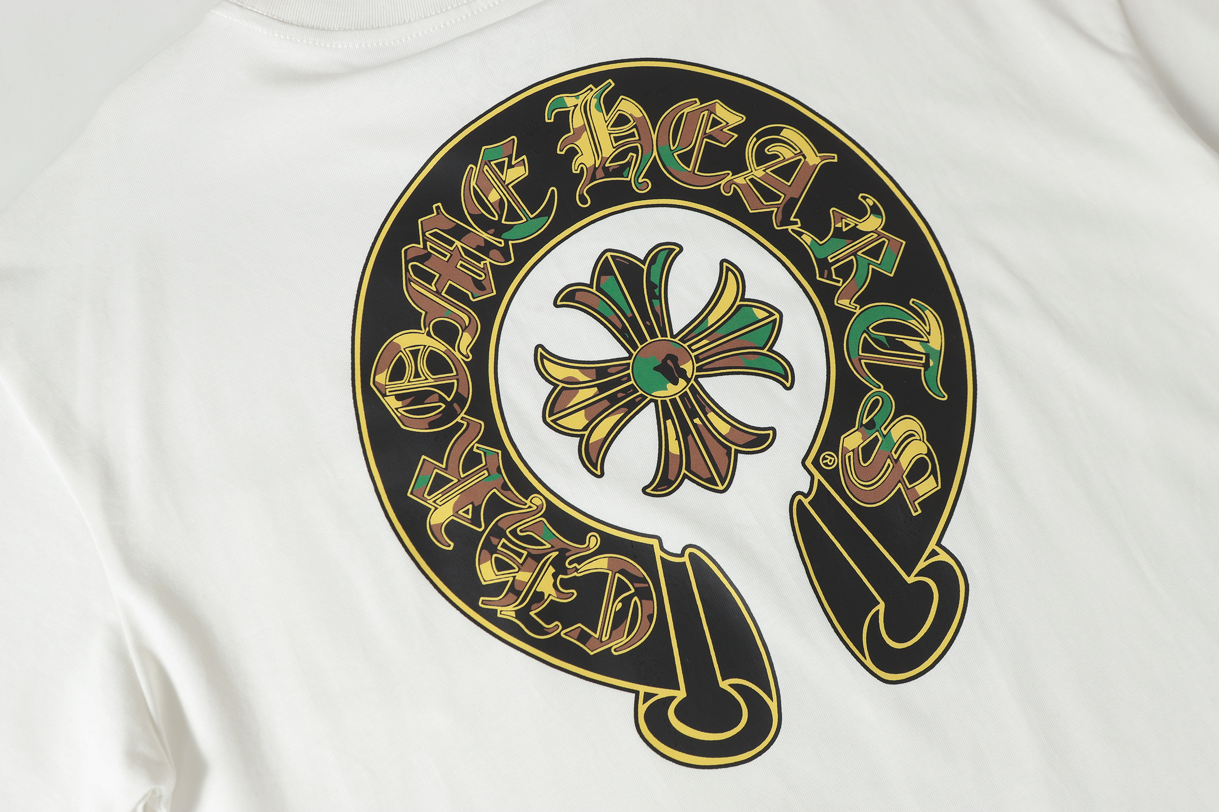 Chrome Hearts T-shirt YL#2231 Black/White