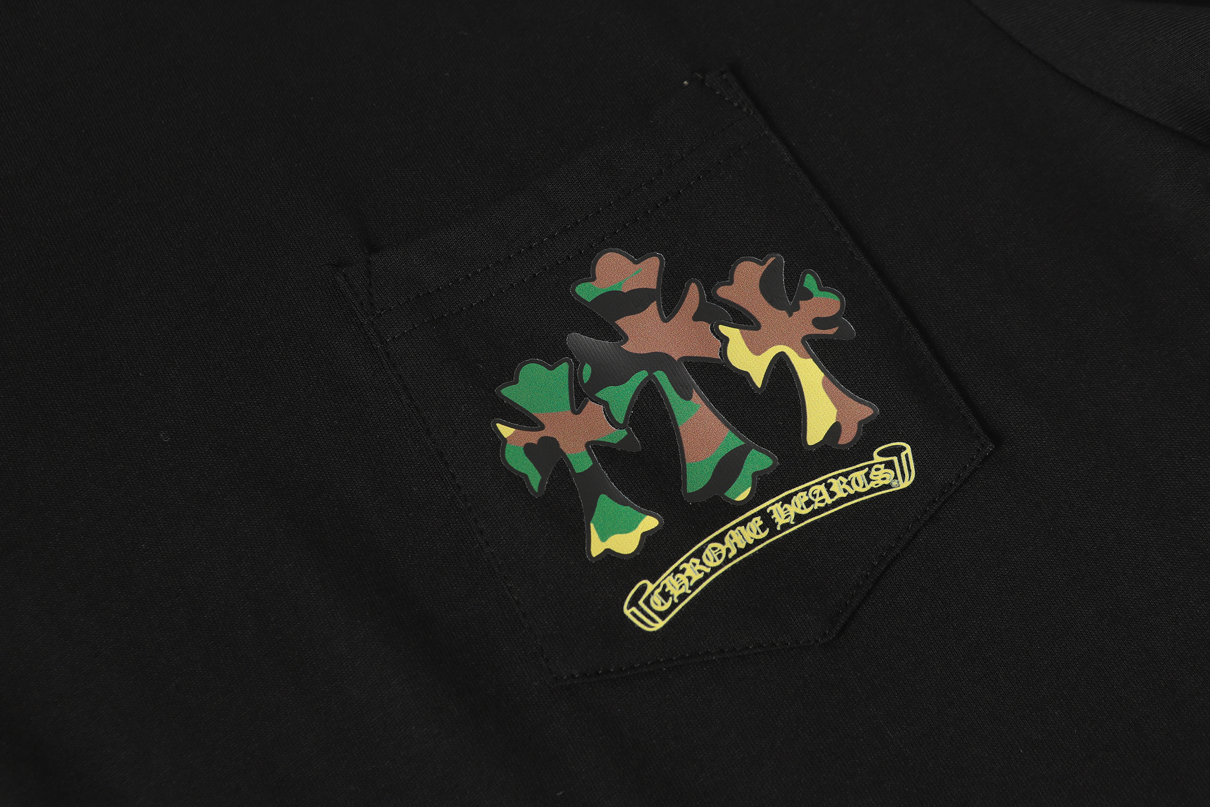 Chrome Hearts T-shirt YL#2231 Black/White