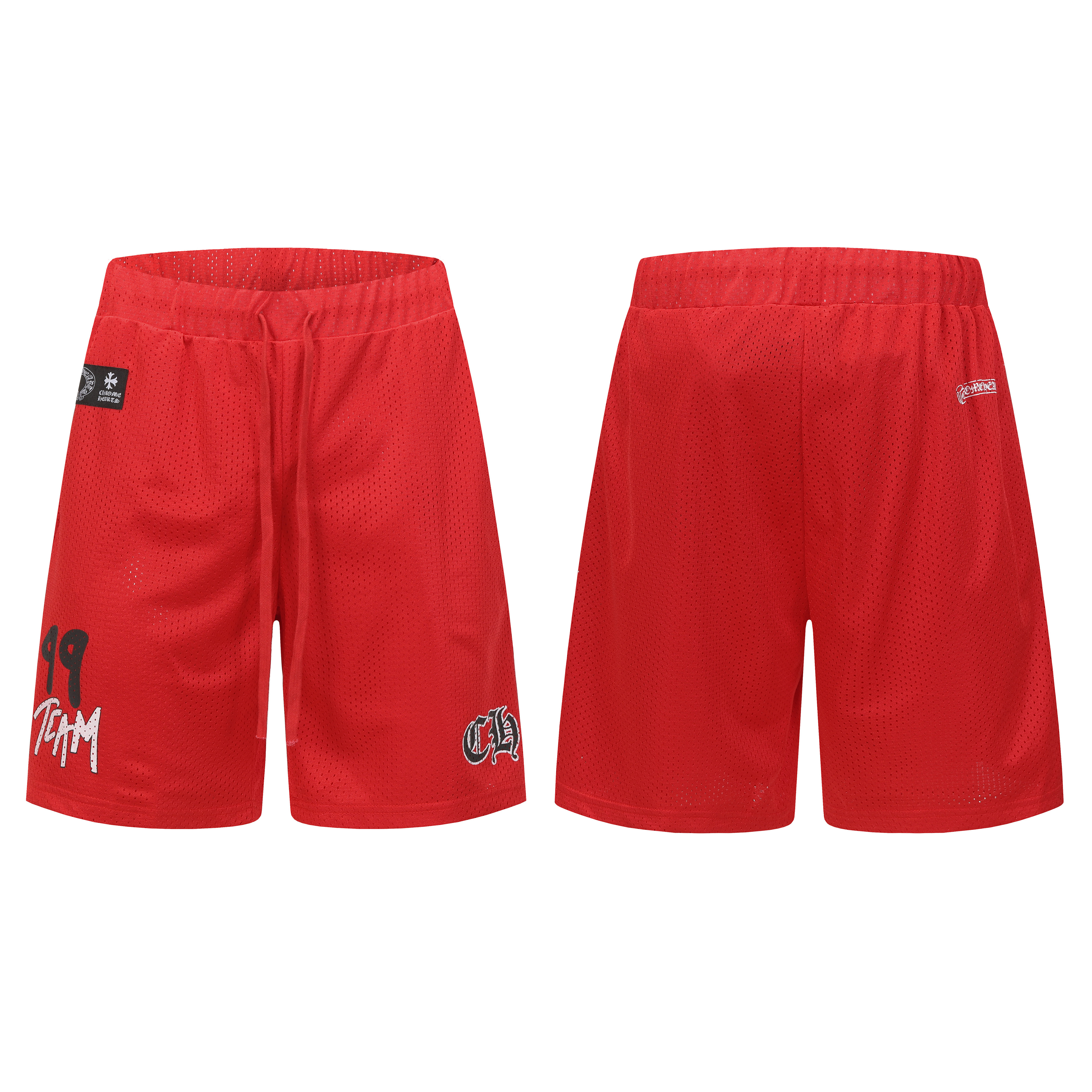 Chrome Hearts x Matty Boy Team Mesh Warm Up Shorts YL#2102 Pink/Black/Blue/Green/Red