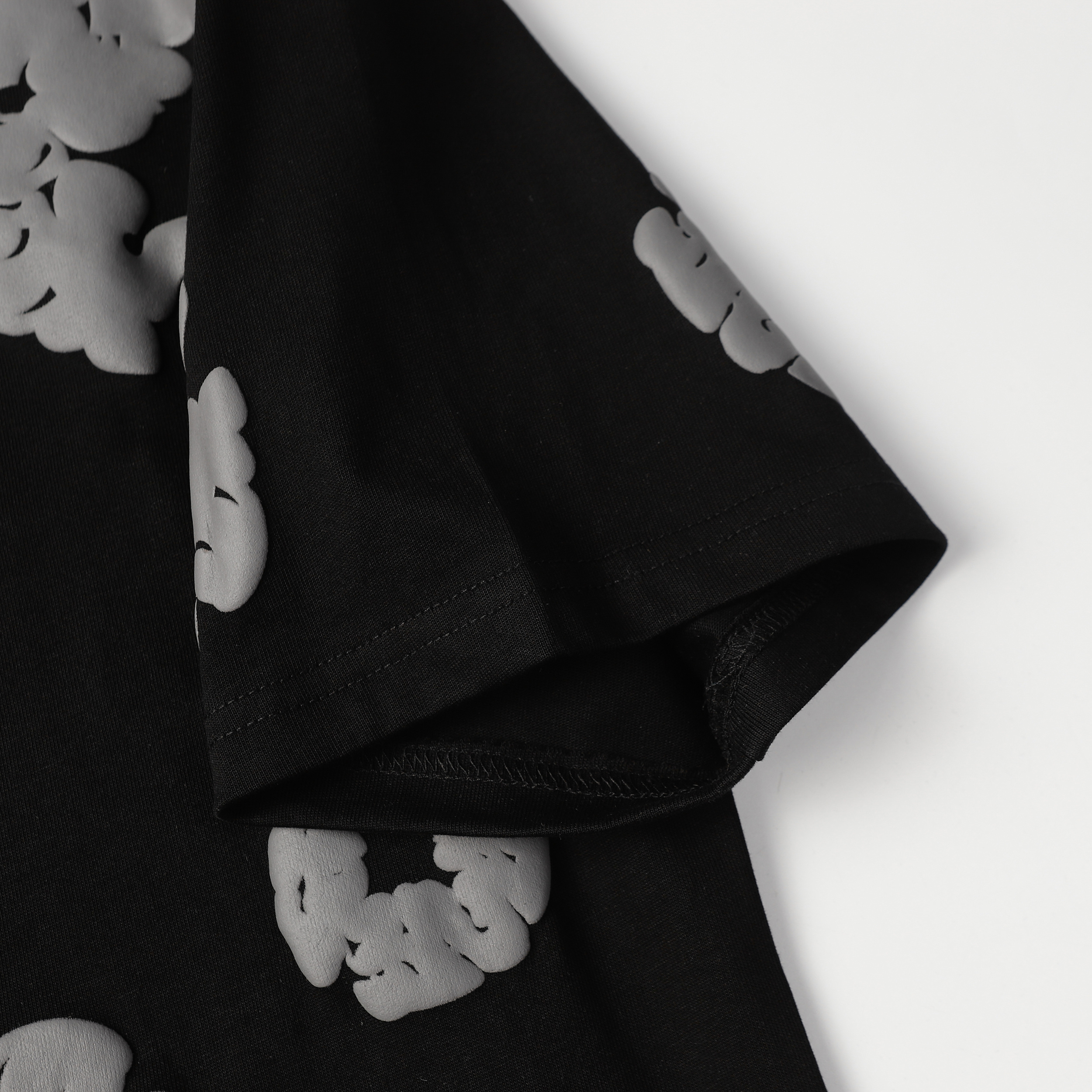 Denim Tears Short-Sleeve Set YL#291-8601 Black Grey